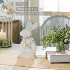 88496-Spring-In-Bloom-Wooden-Upright-Bunny-Silhouette-w-Twine-11.5x6x1.5-image-6