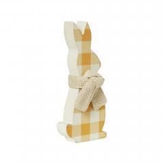 88501-Bunny-Hop-MDF-All-Ears-Honey-Check-Bunny-In-Burlap-Scarf-8x3.5x1-image-4