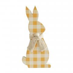88503-Bunny-Hop-MDF-All-Ears-Honey-Check-Bunny-In-Burlap-Scarf-13x6x1-image-2