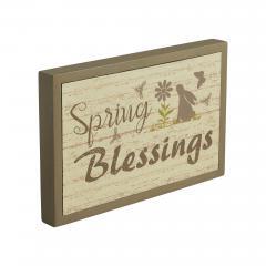88506-Bunny-Hop-Spring-Blessings-MDF-Framed-Wall-Sign-6.5x10x1-image-5