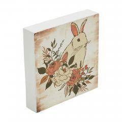 88513-Bunny-Hop-Floral-Bunny-MDF-Block-Sign-5x5x1-image-4