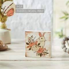 88513-Bunny-Hop-Floral-Bunny-MDF-Block-Sign-5x5x1-image-6
