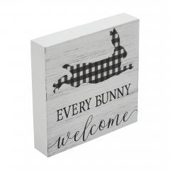 88519-Bunny-Hop-Every-Bunny-Welcome-Buffalo-Check-MDF-Block-Sign-5x5x1-image-4