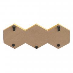 88521-Buzzy-Bees-Be-Grateful-for-Every-Moment-Hexagons-MDF-Wall-Sign-5.8x15x1-image-4