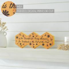 88521-Buzzy-Bees-Be-Grateful-for-Every-Moment-Hexagons-MDF-Wall-Sign-5.8x15x1-image-7