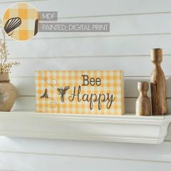 88523-Buzzy-Bees-Bee-Happy-Honey-Check-MDF-Wall-Sign-7x16x1-image-7