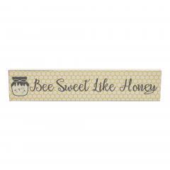 88527-Buzzy-Bees-Bee-Sweet-Like-Honey-MDF-Wall-Sign-3x14x0.75-image-3