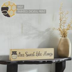 88527-Buzzy-Bees-Bee-Sweet-Like-Honey-MDF-Wall-Sign-3x14x0.75-image-7