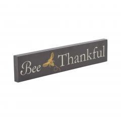 88529-Buzzy-Bees-Bee-Thankful-Grey-MDF-Wall-Sign-3x14x0.75-image-5