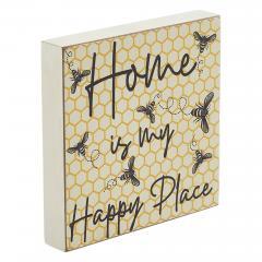 88531-Buzzy-Bees-Home-Is-My-Happy-Place-MDF-Block-Sign-6x6x1-image-5