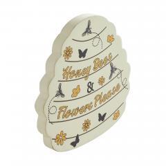 88533-Buzzy-Bees-Honey-Bees-Flower-Please-Bee-Hive-MDF-Wall-Sign-11x11x1-image-5