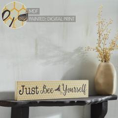 88534-Buzzy-Bees-Just-Bee-Yourself-MDF-Wall-Sign-3x14x0.75-image-7