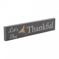 88536-Buzzy-Bees-Let-s-Bee-Thankful-Grey-MDF-Wall-Sign-3x14x0.75-image-5