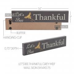88536-Buzzy-Bees-Let-s-Bee-Thankful-Grey-MDF-Wall-Sign-3x14x0.75-image-6