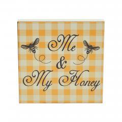 88537-Buzzy-Bees-Me-My-Honey-MDF-Block-Sign-8x8x1-image-3