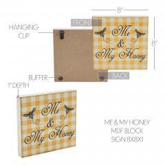 88537-Buzzy-Bees-Me-My-Honey-MDF-Block-Sign-8x8x1-image-6