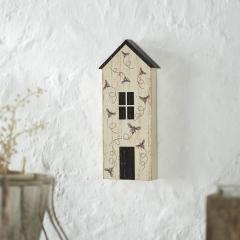 88538-Buzzy-Bees-Saltbox-House-with-Bee-Trails-MDF-Wall-Sign-10x4.5x1-image-1