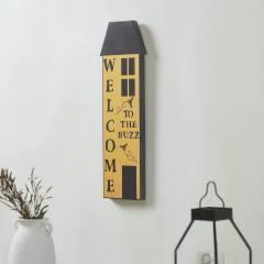 88540-Buzzy-Bees-Welcome-To-The-Buzz-Saltbox-House-MDF-Sign-23x7x1-image-2