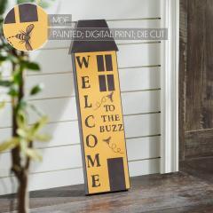 88540-Buzzy-Bees-Welcome-To-The-Buzz-Saltbox-House-MDF-Sign-23x7x1-image-7