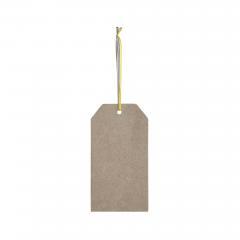 88541-Buzzy-Bees-Bee-Sweet-Honey-Check-MDF-Tag-Ornament-w-Ribbon-7x3.75x0.5-image-3