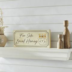 88544-Buzzy-Bees-For-Sale-Local-Honey-MDF-Wall-Sign-7x16x1-image-2
