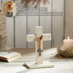88545-Celebrate-Grace-MDF-Cross-w-Wooden-Bead-Ornament-9.75x6x5-image-6