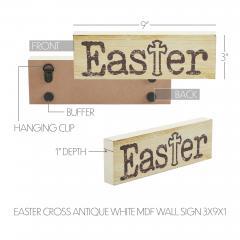 88547-Celebrate-Grace-Easter-w-Cross-Antique-White-MDF-Wall-Sign-3x9x1-image-5