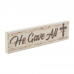 88549-Celebrate-Grace-He-Gave-All-w-Crown-Of-Thorn-On-Cross-MDF-Wall-Sign-2.75x11x0.75-image-4