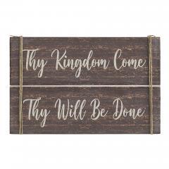 88552-Celebrate-Grace-Thy-Kingdom-Come-Distressed-Grey-MDF-Wall-Sign-9x14x1-image-3