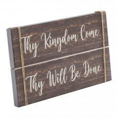 88552-Celebrate-Grace-Thy-Kingdom-Come-Distressed-Grey-MDF-Wall-Sign-9x14x1-image-5