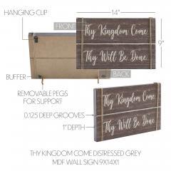 88552-Celebrate-Grace-Thy-Kingdom-Come-Distressed-Grey-MDF-Wall-Sign-9x14x1-image-6