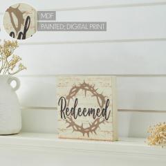 88554-Celebrate-Grace-Redeemed-w-Crown-Of-Thorn-MDF-Block-Sign-6x6x1-image-7