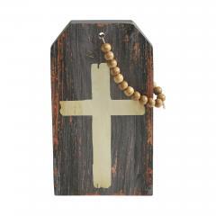 88555-Celebrate-Grace-Cross-w-Beaded-Twine-MDF-Tag-Ornament-9x5x0.75-image-2