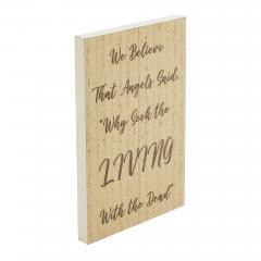 88556-Celebrate-Grace-We-Believe-That-Angels-Said-MDF-Wall-Sign-14x9x1-image-4