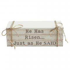 88561-Celebrate-Grace-He-Has-Risen-Just-As-He-Said-Faux-Book-Stack-3.5x10x4-image-2