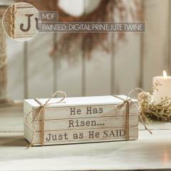 88561-Celebrate-Grace-He-Has-Risen-Just-As-He-Said-Faux-Book-Stack-3.5x10x4-image-6