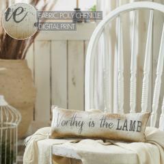 88424-Celebrate-Grace-Worthy-is-the-Lamb-Pillow-5x15-image-5
