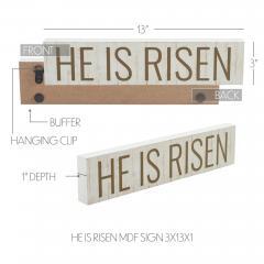 88565-Celebrate-Grace-He-Is-Risen-MDF-Sign-3x13x1-image-6