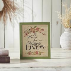 88567-Celebrate-Grace-My-Redeemer-Lives-MDF-Wall-Sign-12x10x0.5-image-1
