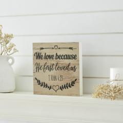 88568-Celebrate-Grace-1-John-4-19-MDF-Sign-8x8x1-image-2