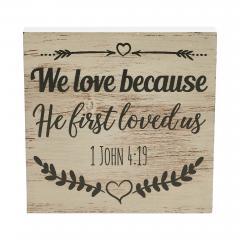88568-Celebrate-Grace-1-John-4-19-MDF-Sign-8x8x1-image-3