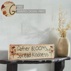 88577-Spring-In-Bloom-Gather-Blooms-Spread-Kindness-MDF-Wall-Sign-4x15x0.75-image-7