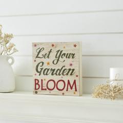 88582-Spring-In-Bloom-Let-Your-Garden-Bloom-MDF-Block-Sign-8x8x1-image-2