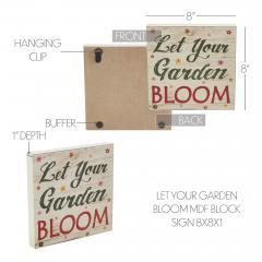 88582-Spring-In-Bloom-Let-Your-Garden-Bloom-MDF-Block-Sign-8x8x1-image-6