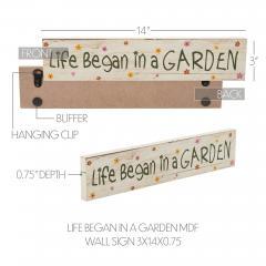 88583-Spring-In-Bloom-Life-Began-In-a-Garden-MDF-Wall-Sign-3x14x0.75-image-6
