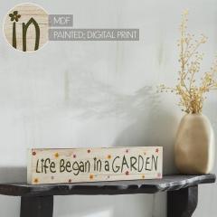 88583-Spring-In-Bloom-Life-Began-In-a-Garden-MDF-Wall-Sign-3x14x0.75-image-7