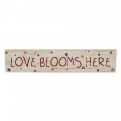 88584-Spring-In-Bloom-Love-Blooms-Here-MDF-Wall-Sign-3x14x0.75-image-3