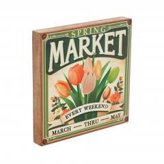 88585-Spring-In-Bloom-Spring-Market-Flowers-Sale-MDF-Block-Sign-8x8x1-image-5