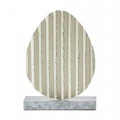 88609-Bunny-Hop-Corrugated-Metal-Egg-w-Base-11x8x2.5-image-2