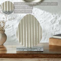 88609-Bunny-Hop-Corrugated-Metal-Egg-w-Base-11x8x2.5-image-7